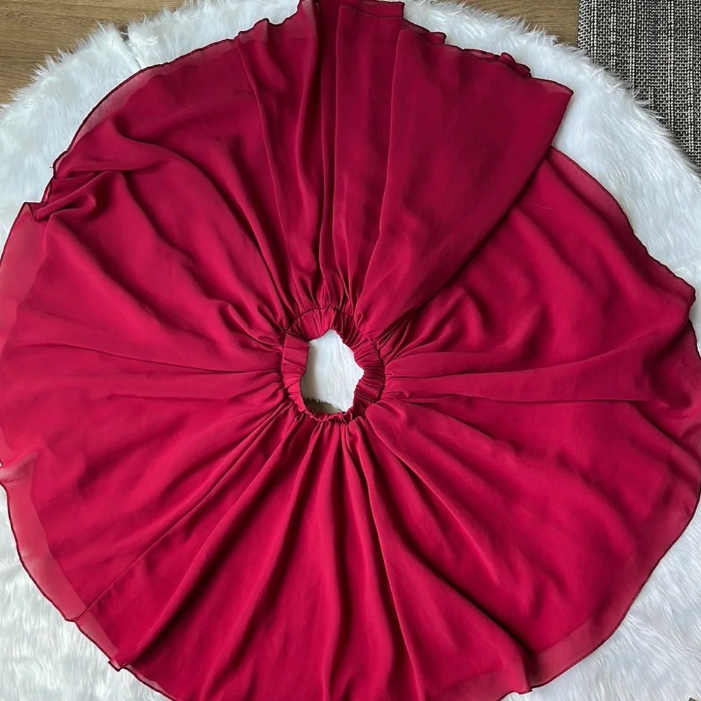 Bailey’s Blossoms Red Kids Skirt girls Size 18-24 months - Picture 7 of 8